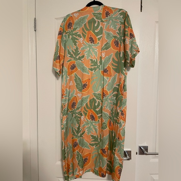 Smash + Tess Birds Papaya duster - Picture 3 of 3